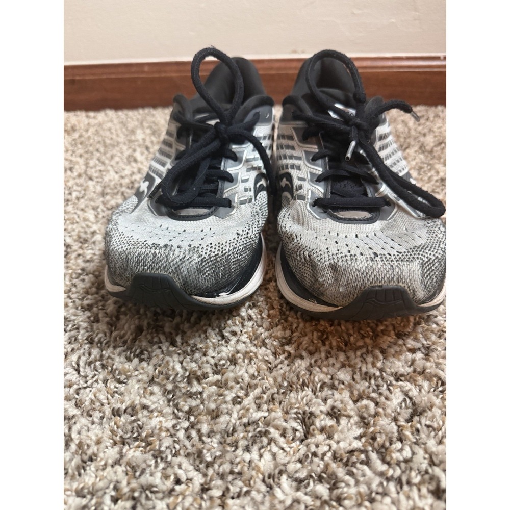 Saucony Ride 13 Shoes Womens 9.5‎ Black Gray Road Race Running Trainer Support - Picture 6 of 8
